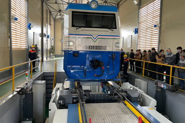 Uzbekiston Temir Yollari: Presentation of new modern equipment takes place