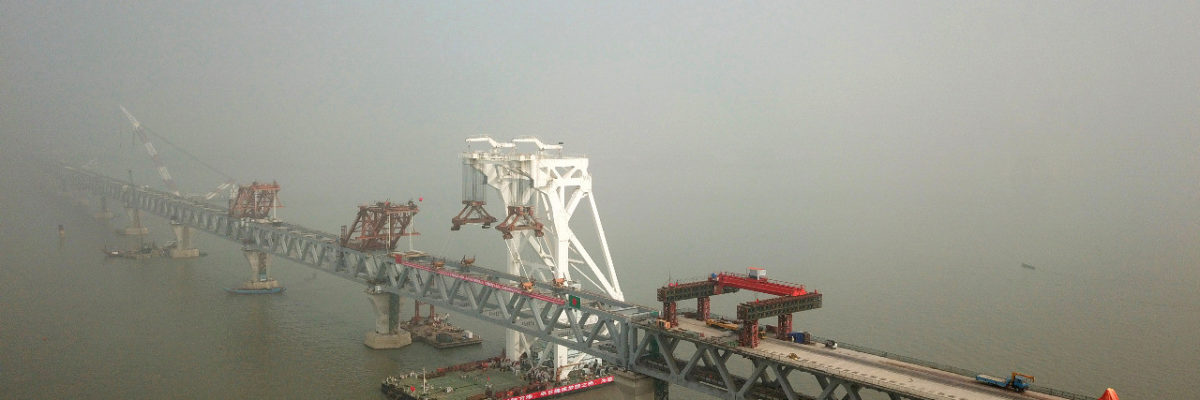 The Complete View Of The Padma Bridge