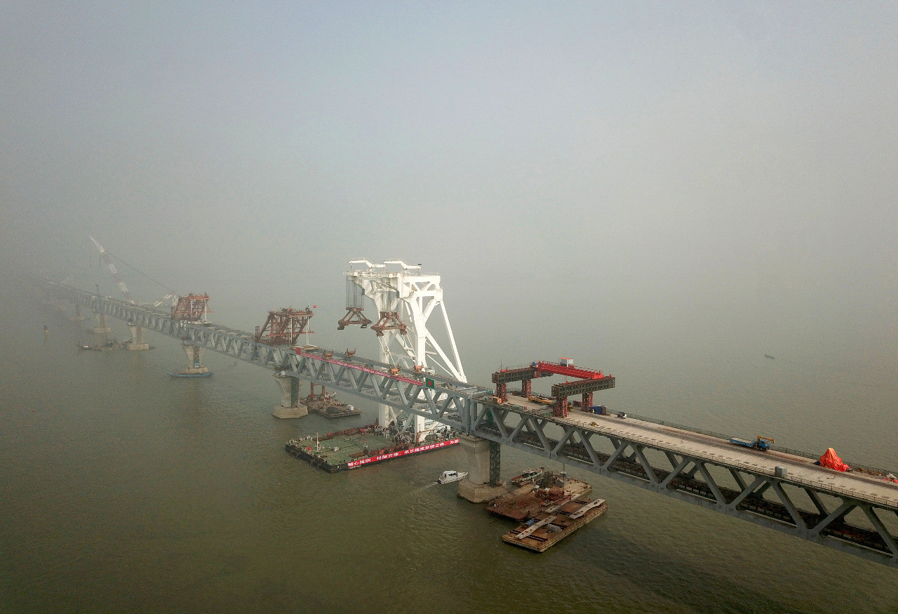 The Complete View Of The Padma Bridge