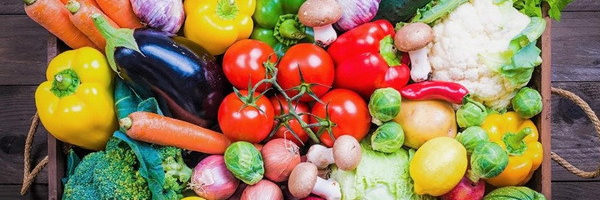 How many vegetables were grown Uzbekistan?